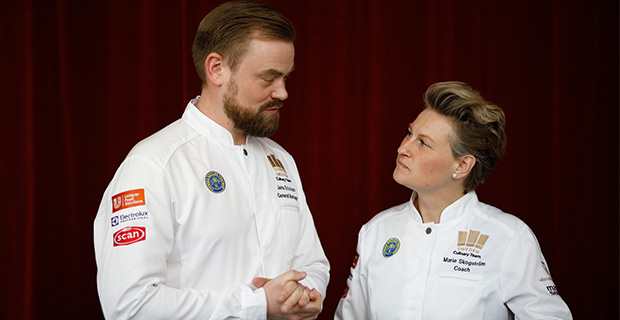 Jens Ericsson är General Manage och Marie Skogström är coach för Kocklandslaget som ska tävla i Culinary World Cup 2022 och Culinary Olympics 2024.